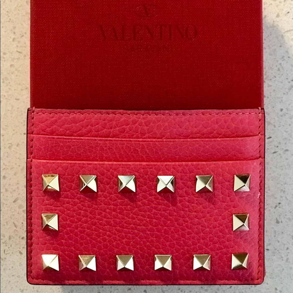 Valentino Garvani Rockstud Cardholder